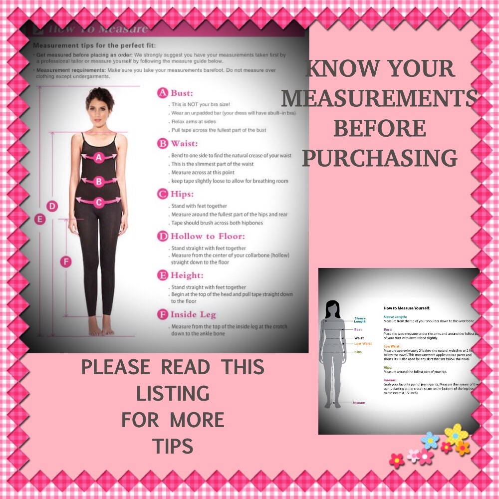 ⁉️KNOW YOUR MEASUREMENTS ⁉️